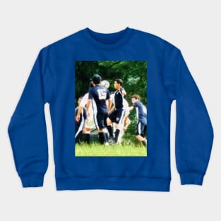 Soccer - Playing Soccer Crewneck Sweatshirt